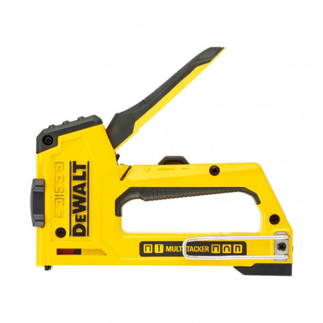 Степлер MULTI TACKER 5 в 1 скоби тип A, G, H 6-14мм, цвяхи J 12,15 мм. DeWALT (DWHT0-TR510)