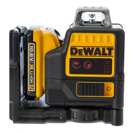 Рівень лазерний лінійний 2D DeWALT 12В (DCE0811D1R)