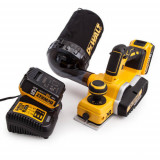 Рубанок аккумуляторный бесщёточный DeWALT 18В (DCP580P2)