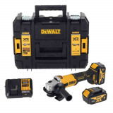 Шліфмашина кутова акумуляторна безщіткова DeWALT DCG407M2T (DCG407M2T)