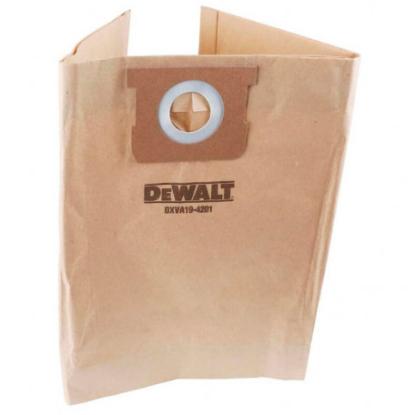 Мішки одноразові паперові для пилососа DeWALT (DXVA19-4201)
