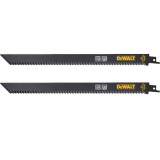 Полотно пильне для спеціальних матеріалів DeWALT 300 мм, 6 TPI, 2 шт (DT2451)