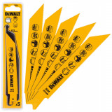 Полотно пиляльне біметалічне для металу DeWALT 152 мм, 18 TPI, 5 шт (DT2346)
