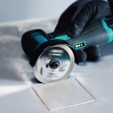 Міні акумуляторна кутова шліфувальна машина (УШМ) BIHUI, 76 мм (AGMN76)