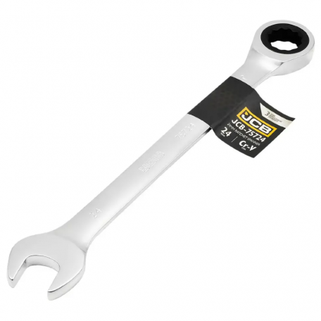 Ключ гайковий з тріскачкою 24 мм JCB Tools JCB-75724