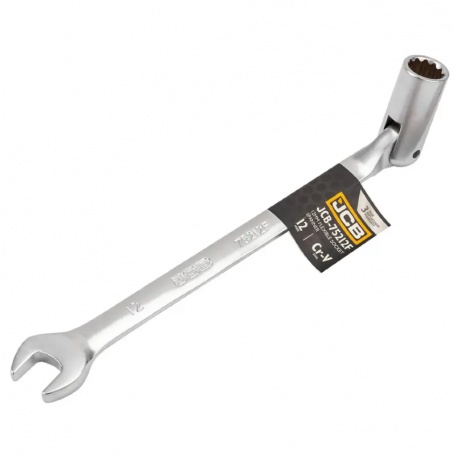 Ключ рожково-шарнірний 12 мм JCB Tools JCB-75212F