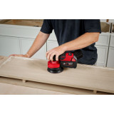 Шліфмашина ексцентрикова акумуляторна безщіткова MILWAUKEE M18 FROS125-0B O125мм (в сумці для інструментів)