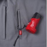 Куртка з підігрівом MILWAUKEE M12 HJGREY5-201, сіра, XXXL (4932492941)