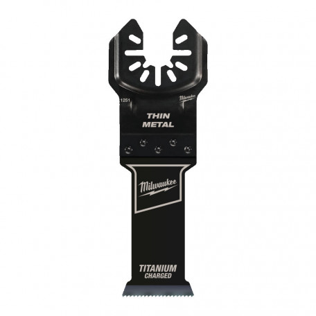 Полотно для мультитула MILWAUKEE Bi-Metal Ti OPEN-LOK™, 28х55мм, (тонкий металл) (48851251)