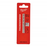 Сверло по металлу MILWAUKEE THUNDERWEB HSS-G, DIN338, Ø3,5x70х39мм. (2 шт.) (4932352351)
