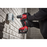 Шуруповерт акумуляторний ударний MILWAUKEE M18 BLPDRC-0 (60Нм) + M18 B2 (4933492820/B2)