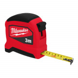 Рулетка Pro Compact MILWAUKEE (Gen 2), 3 м, 19 мм (4932498776)