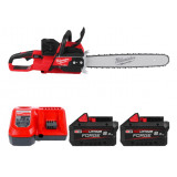 Пила цепная аккумуляторная бесщёточная MILWAUKEE (шина 50см) M18 F2CHS50-802 (2Х18В)
