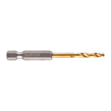 Свердло по металлу MILWAUKEE RedHEX SHOCKWAVE™ HSS-TiN, Ø3,3х67х24мм, (2 шт.) (4932471089)