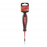 Викрутка тригранна ізольована MILWAUKEE VDE, PZ0х60мм. (4932478724)