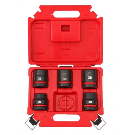 Набір головок ударних ShW 3/4 SKT MILWAUKEE (27/30/32/33/36мм) 5шт (4932498749)