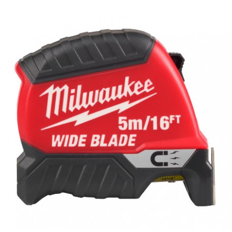 Рулетка магнитная WIDE BLADE MAGNETIC MILWAUKEE (Gen2), 5м, 35мм (4932499208)
