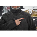 Куртка с подогревом MILWAUKEE M12 HJBL5-201 (XXL), черная,размер XXL (ЗУ, 1 аккум.Х 2Ач)