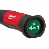 Викрутка прецизійна багатофункціональна MILWAUKEE, Torx (4в1) (4932498175)