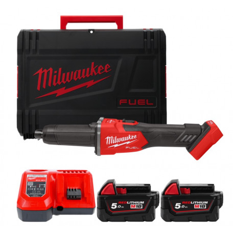 Машина прямошліфувальна акумуляторна безщіткова MILWAUKEE M18 FDGRB-502X (4933480954)