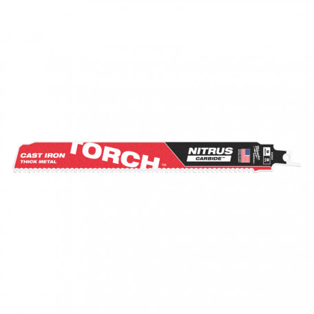 Полотно для сабельных пил TORCH CARBIDE NITRUS MILWAUKEE 230х3,1мм (металл) (48475262)