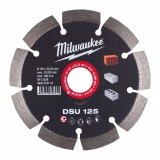 Диск алмазный MILWAUKEE DSU 125, Ø125мм (для штроборезов)