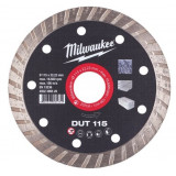 Диск алмазный MILWAUKEE DUT 180, Ø180мм (керамическая плитка/чистый рез)