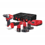 Набір з 2х інструментів безщіткових акумуляторних MILWAUKEE M12 FPP2AX-423P (4933478825)