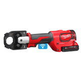 Обжимник гидравлический аккумуляторный для кабелей MILWAUKEE M18 HCCT-201C ONE-KEY (ЗУ+1Х2Ач+кейс)