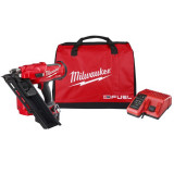 Пистолет гвоздезабивной аккумуляторный бесщёточный MILWAUKEE M18 FFN-502C (50-90мм)(ЗУ+2акХ5Ач+кейс)