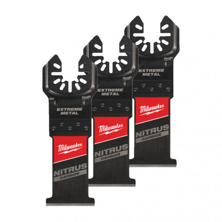 Полотно для мультитула Bi-Metal Carbide M Nitrius OPEN-LOK MILWAUKEE, 35х50мм, 3шт (48851563)