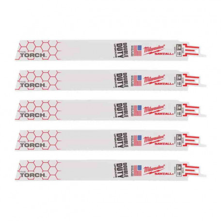 Полотно для сабельных пил MILWAUKEE TORCH, 230х1,4мм, (5шт), (металл) (48475188)