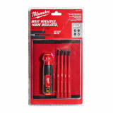 Набор отверток прецезионных изолированных VDE MILWAUKEE 4-в-1 (рукоятка VDE + 4 бит TORX VDE)