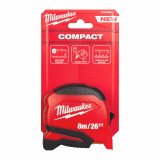 Рулетка Pro Compact MILWAUKEE (Gen 2), 8м, 25мм (4932498781)