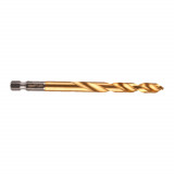 Свердло по металу MILWAUKEE RedHEX SHOCKWAVE™ HSS-TiN, Ø7,5х110х67мм, (48894718)