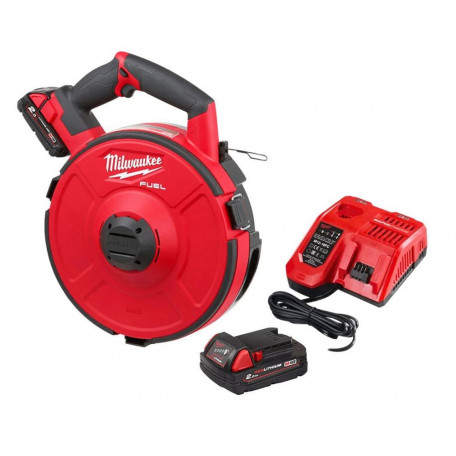Устройство аккумуляторное для протяжки кабеля MILWAUKEE, M18 FPFT-202, 30м (4933471954)