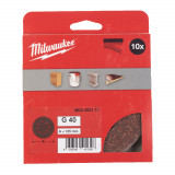 Шлифовальный круг MILWAUKEE Ø125/8 HL, зерно 40 - Комплект из 10 шт. (4932492172)
