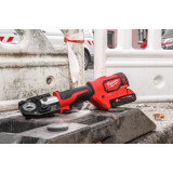 Обжимник гидравлический аккумуляторный для кабелей MILWAUKEE M18 HCCT-201C ONE-KEY (ЗУ+1Х2Ач+кейс)