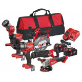 Набір з 6 інструментів безщіткових акумуляторних MILWAUKEE M18 FPP6G3-502B (4933498658)
