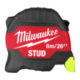 Рулетка STUD MILWAUKEE (Gen 3), 8м, 33мм (4932498766)