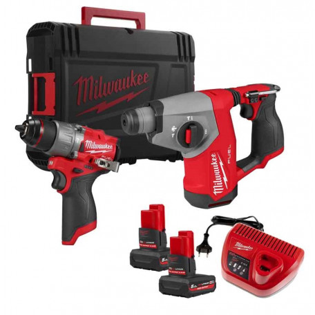 Набор из 2 аккумуляторных инструментов Milwaukee M12 FPP2BG2-502X (4933500138)