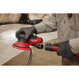 Шлифмашина эксцентриковая аккумуляторная бесщеточная MILWAUKEE M12 FROS2.5-502X Ø150мм (ЗУ+2ак.Х5Ач)