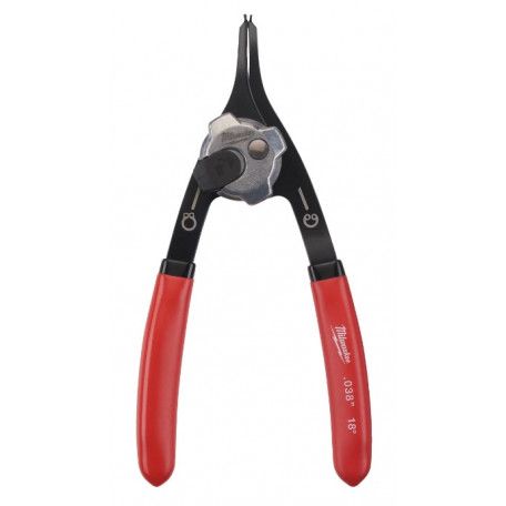 Съемник стопорных колец прямой MILWAUKEE, 0,9мм, (сжатие/разжим) (4932492487)