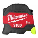 Рулетка STUD MILWAUKEE (Gen 3), 8м, 33мм (4932498765)