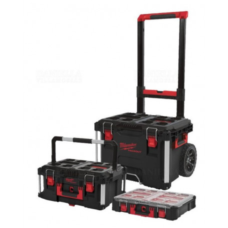 Набір ящиків для інструментів PACKOUT MILWAUKEE, набір №3 (4932464078 / 4932464079 / 4932464082) (4932499041)