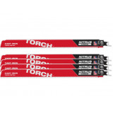 Полотно для сабельных пил TORCH CARBIDE NITRUS MILWAUKEE, 300х3,1мм (5шт) (металл) (48475563)
