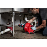 Машина прочистная аккумуляторная MILWAUKEE M18 FDCPF10-0C трос 10м (каркас+ведро)
