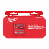 Набір ударних біт Milwaukee, головок з тріскачкою 1/4 (4932498381)