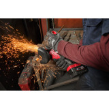 Шлифмашина угловая MILWAUKEE, M18 CAG125X-0 125мм + Диски 10шт (4932479674)