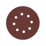 Папір шліфувальний MILWAUKEE діаметр 125мм/8, зерно 60, 50шт (4932492192)